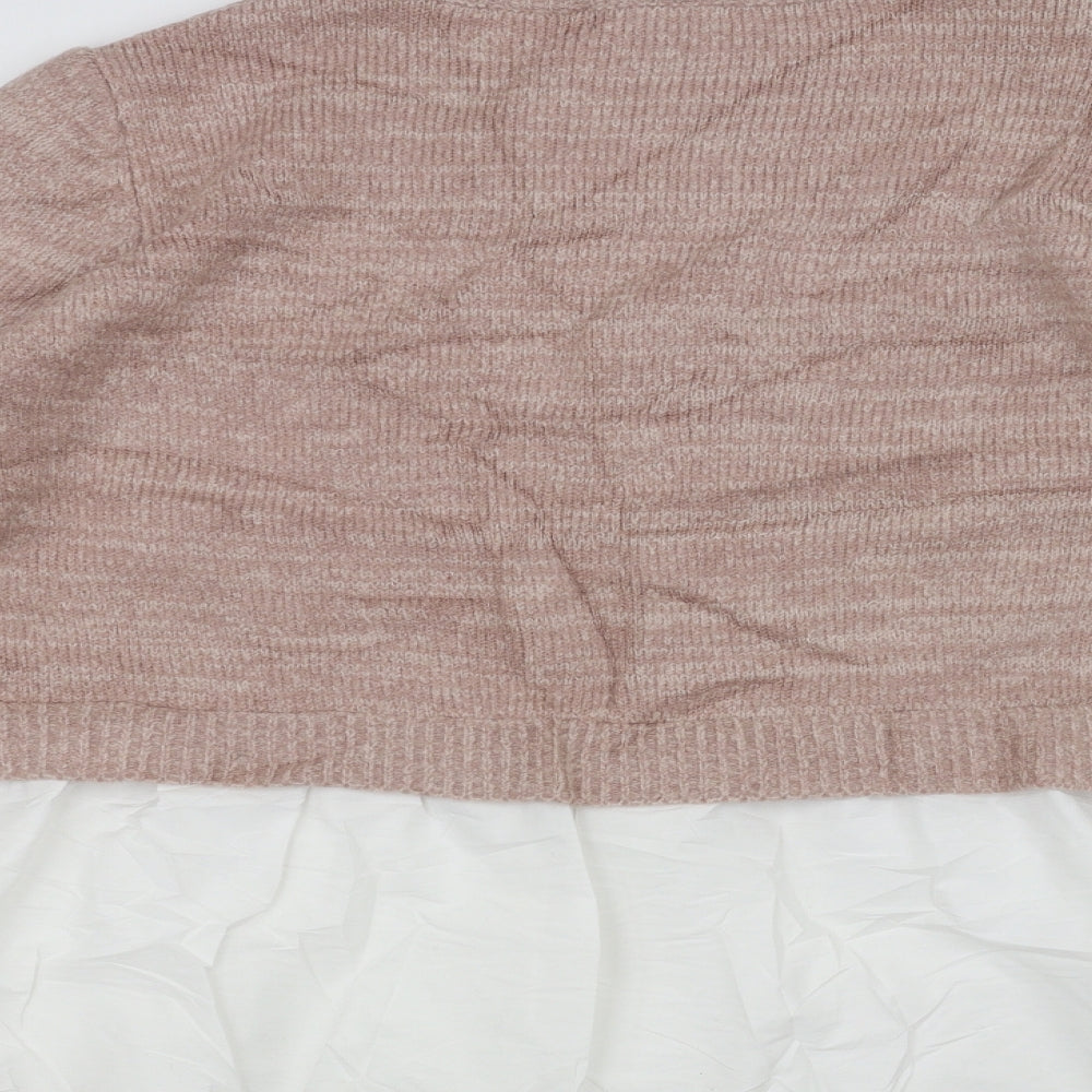 Primark Womens Pink Pullover Jumper Size 18