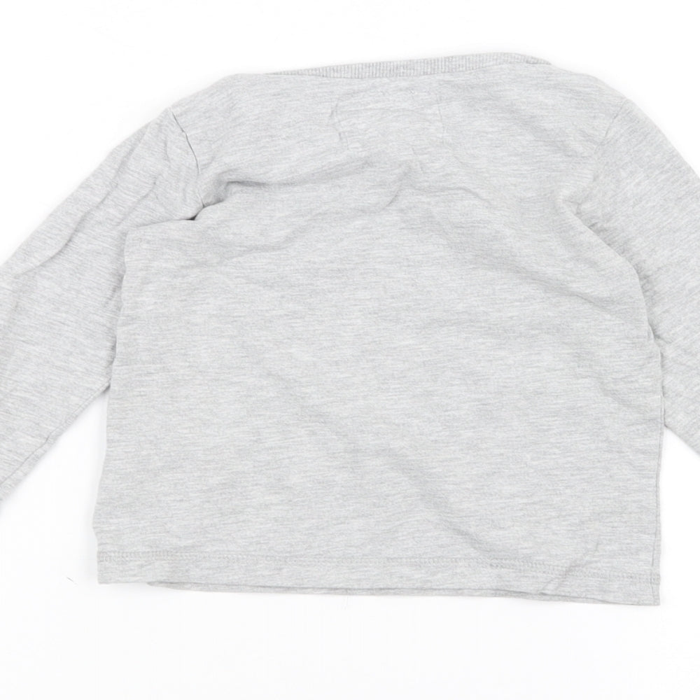 Mothercare Baby Grey Basic T-Shirt Size 18-24 Months - Polar Bear