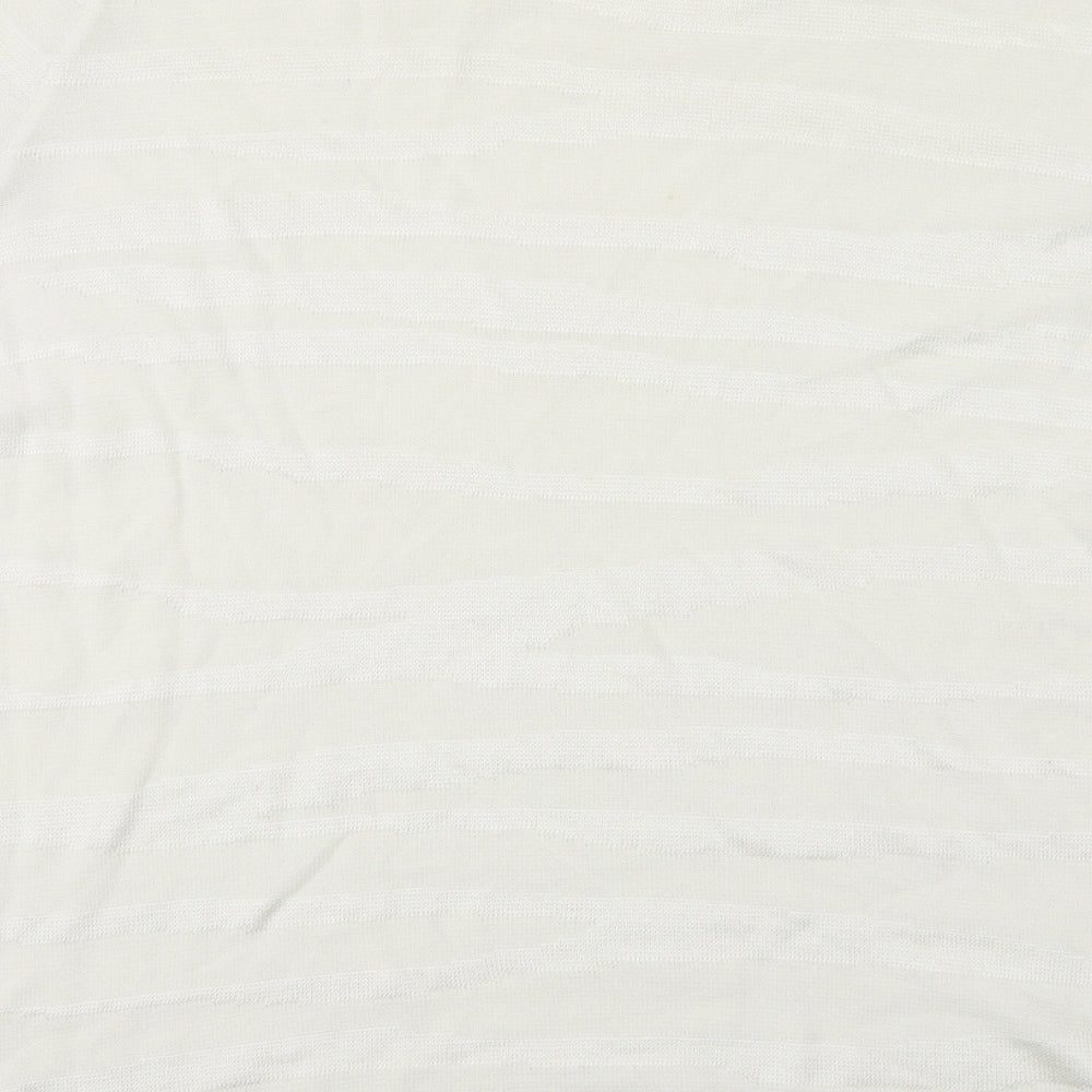 Martello Womens White Jersey T-Shirt Size L