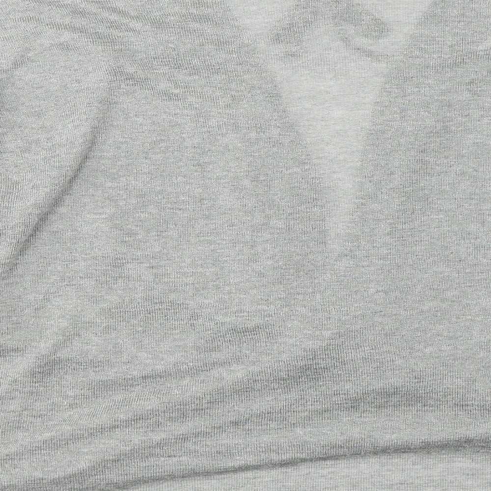 Debenhams Womens Grey Jersey Blouse Size 16