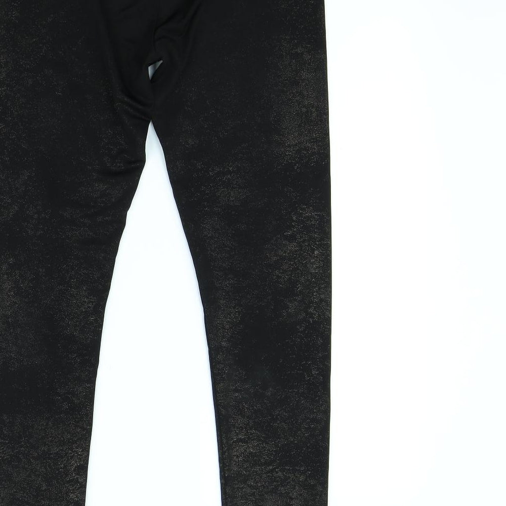NEXT Girls Black Capri Trousers Size 14 Years