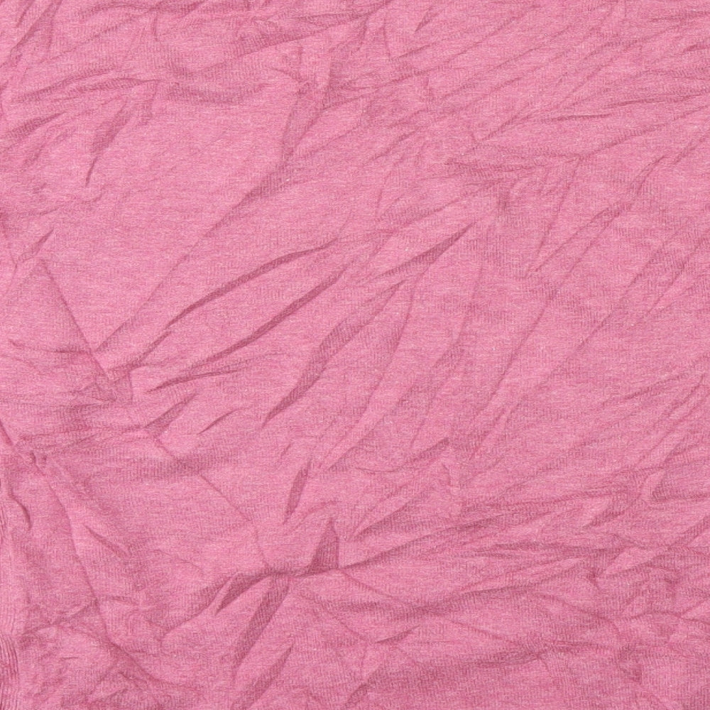 Target Womens Pink Polka Dot Knit Pullover Jumper Size L