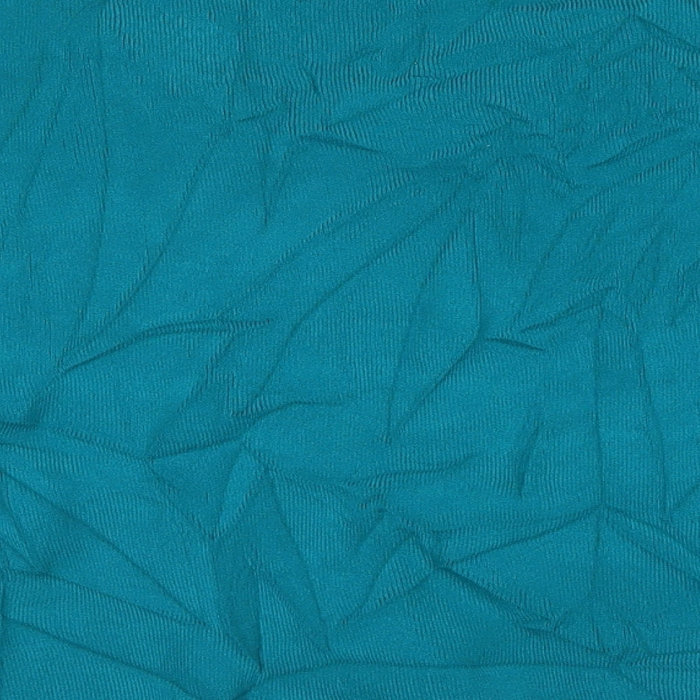 Roman Originals Womens Blue Basic Blouse Size S
