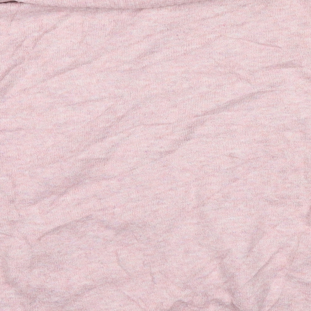 Miss Selfridge Womens Pink Knit Pullover Jumper Size 10