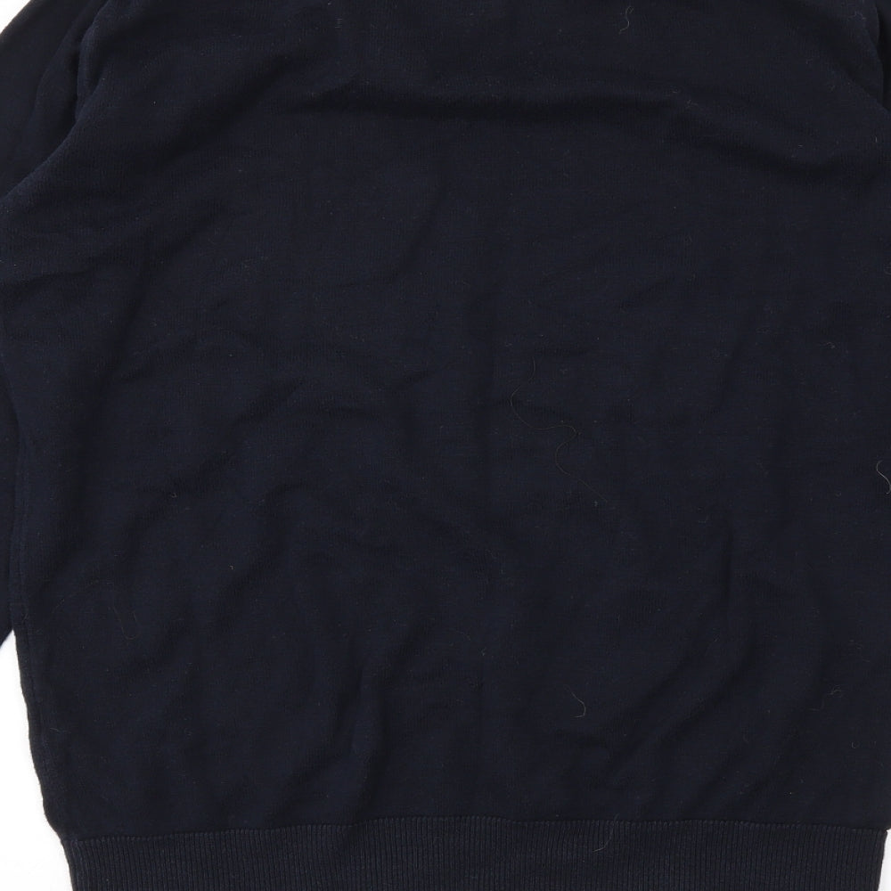 River Island Mens Blue Pullover Jumper Size S