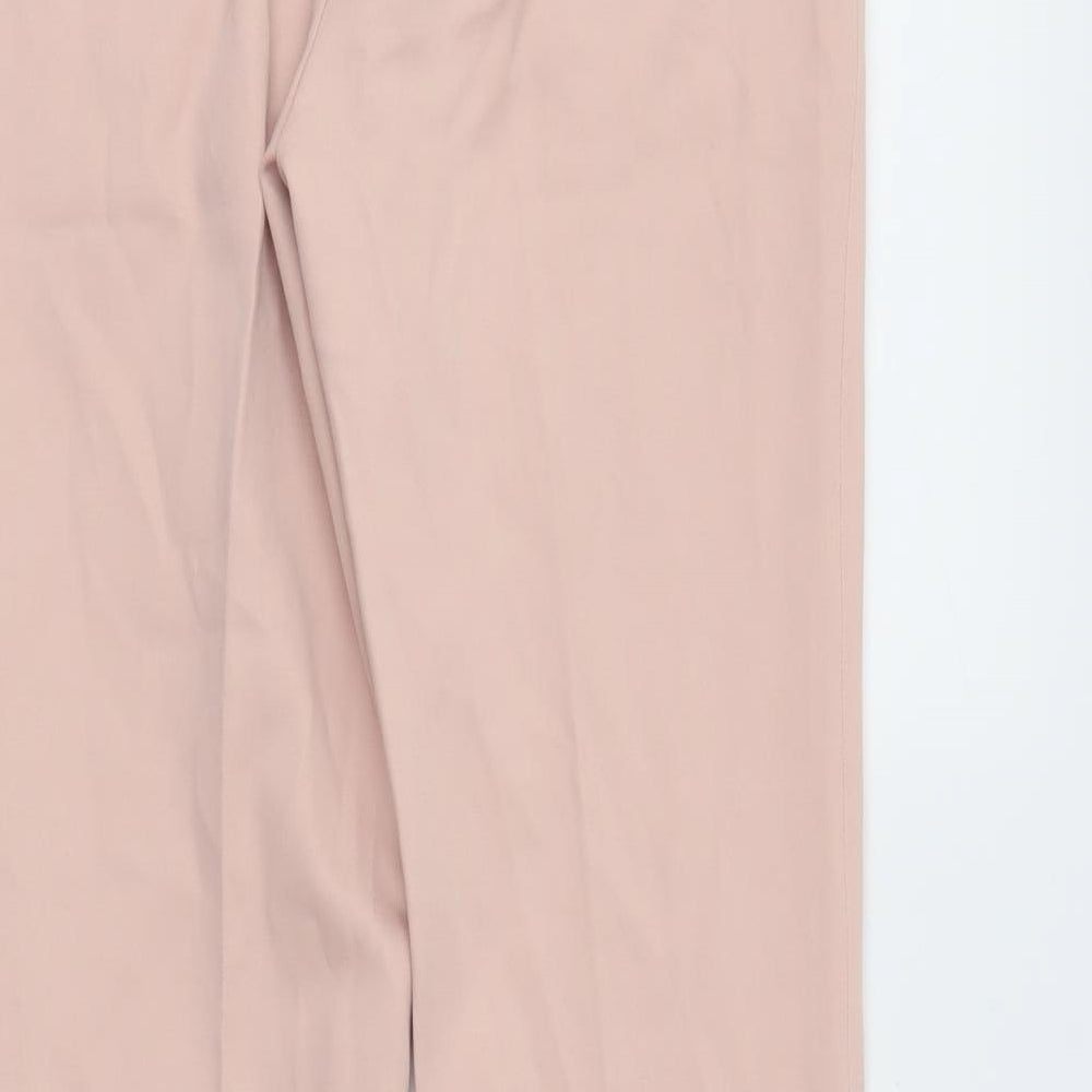 Adolfo Dominguez Womens Pink Trousers Size 8 L27 in