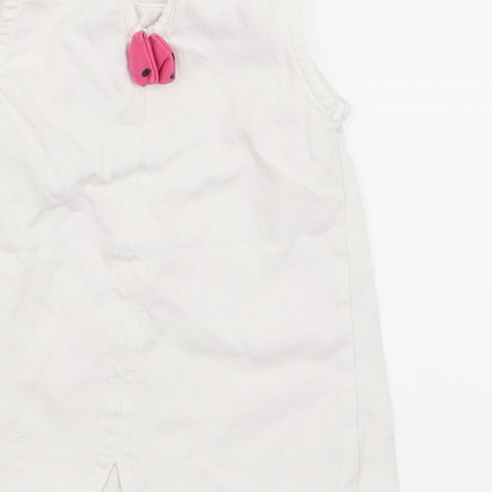 TU Baby White Basic Blouse Size 6-9 Months