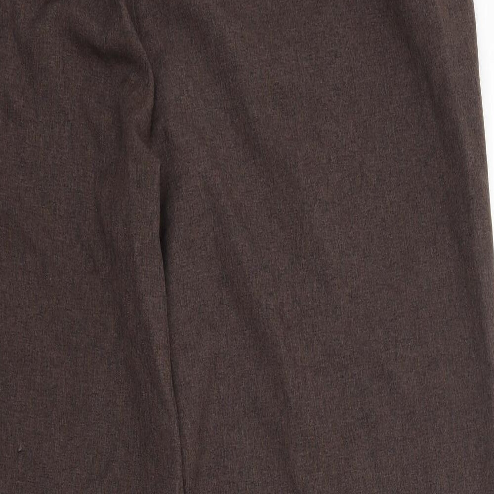 Bonmarché Womens Brown Trousers Size 16 L25 in
