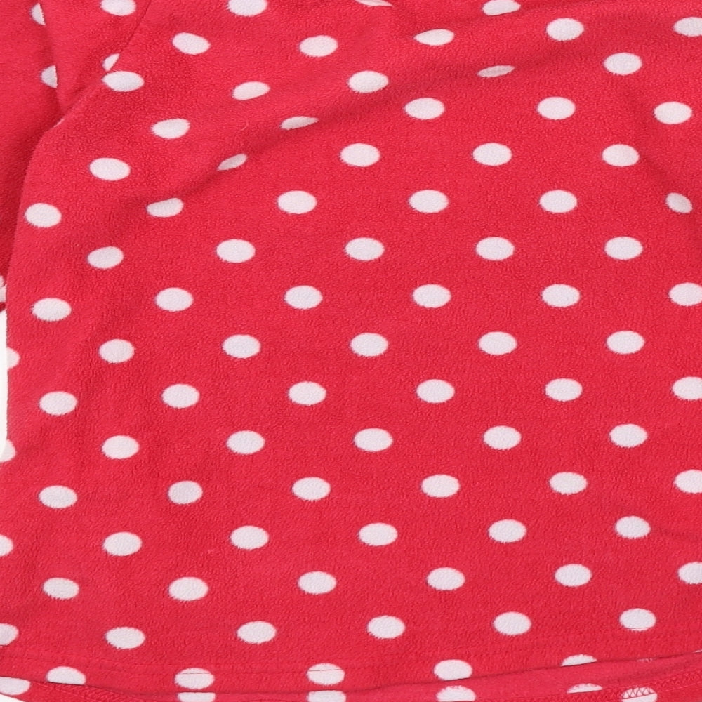 Debenhams Womens Pink Polka Dot Pullover Jumper Size 8