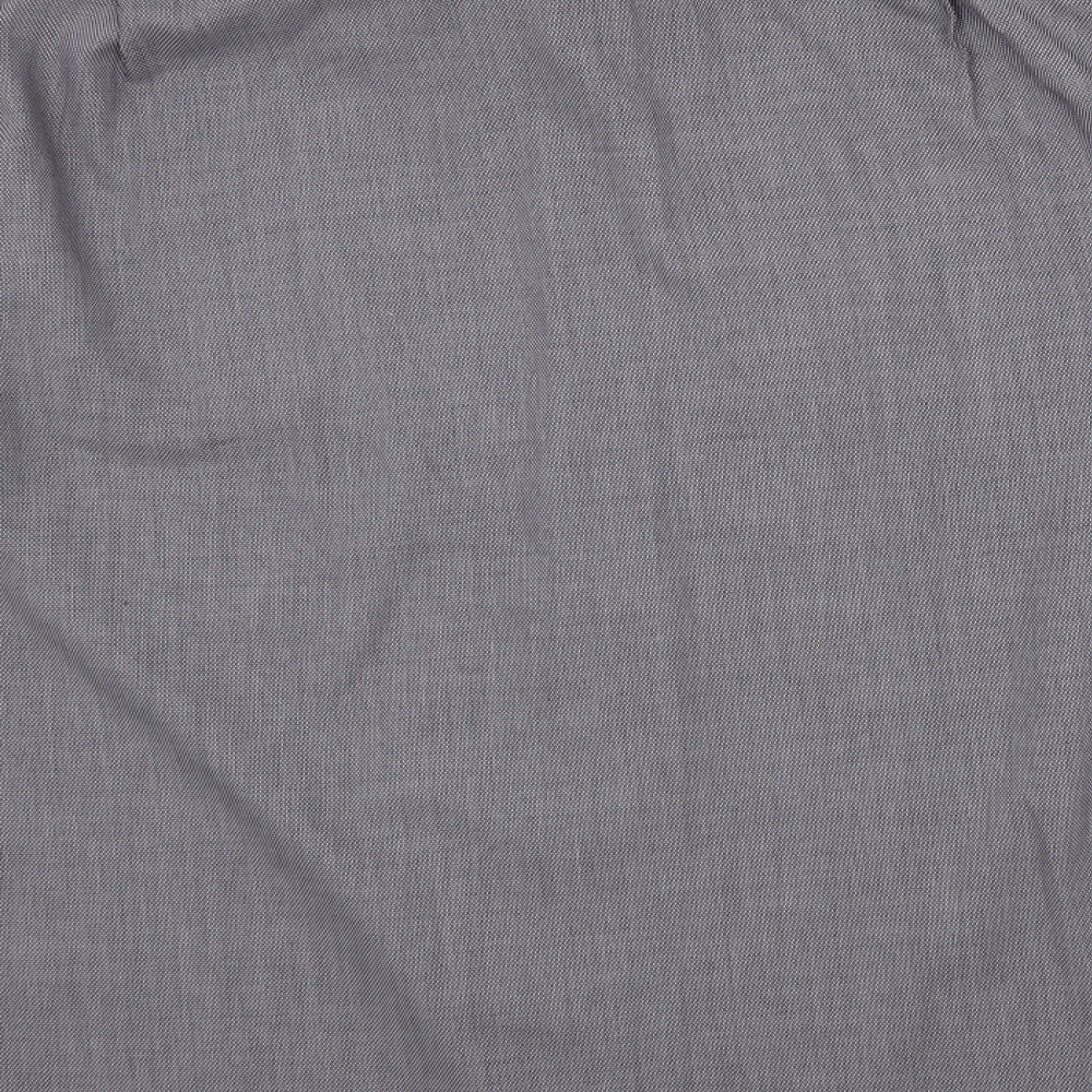 George Mens Grey Button-Up Size 15.5
