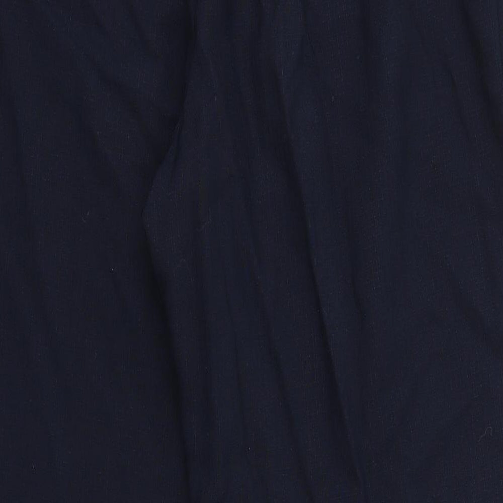 Marks & Spencer Womens Blue Trousers Size 16 L26 in