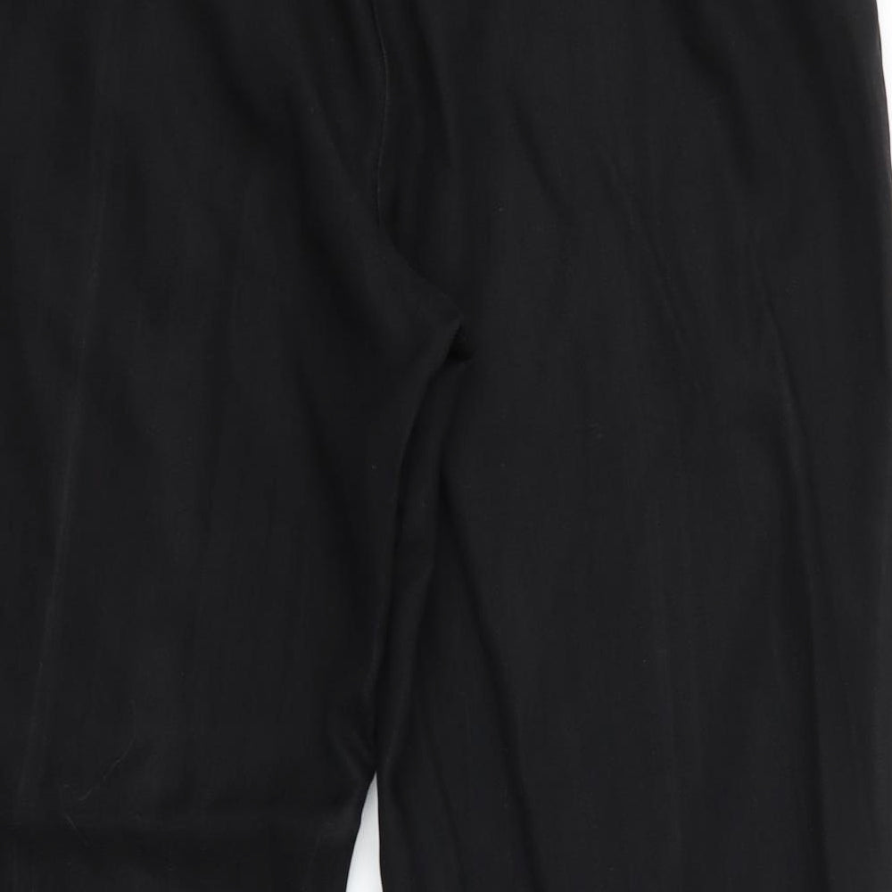 M&S Womens Black Trousers Size 16 L26 in