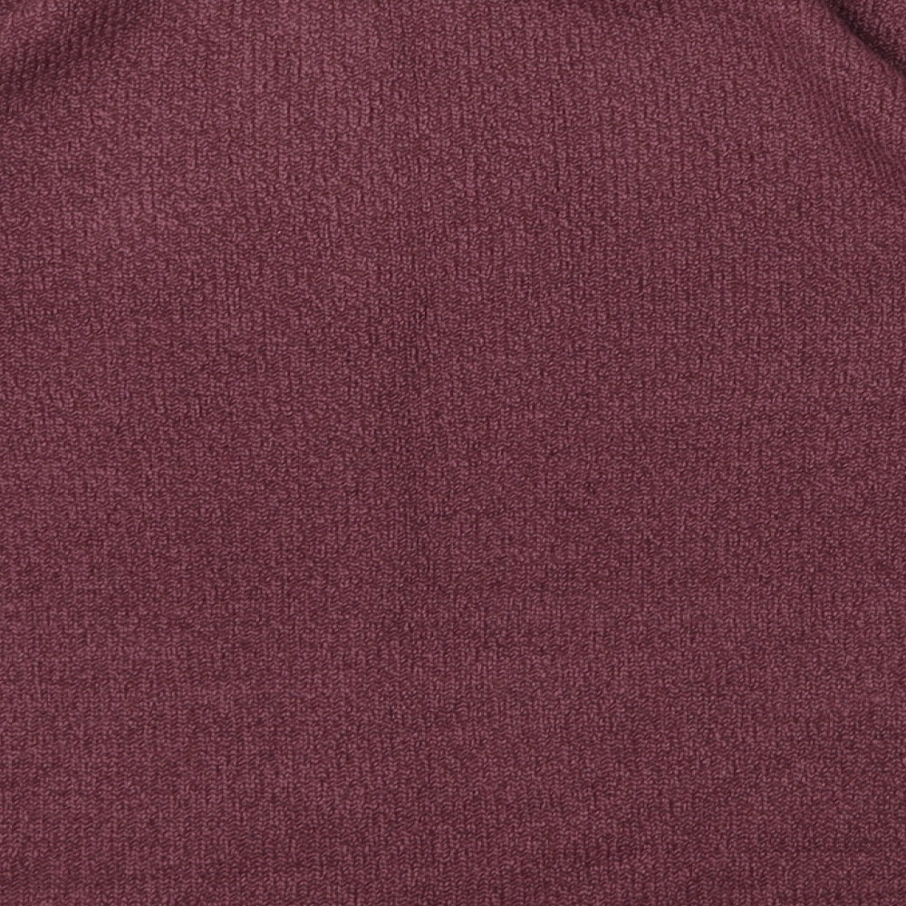 Nightingales Mens Purple Pullover Jumper Size S