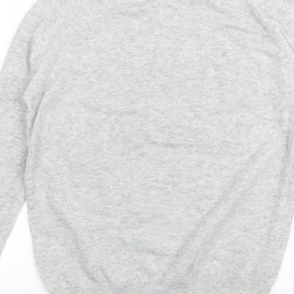 Dorothy Perkins Womens Grey Pullover Jumper Size 10