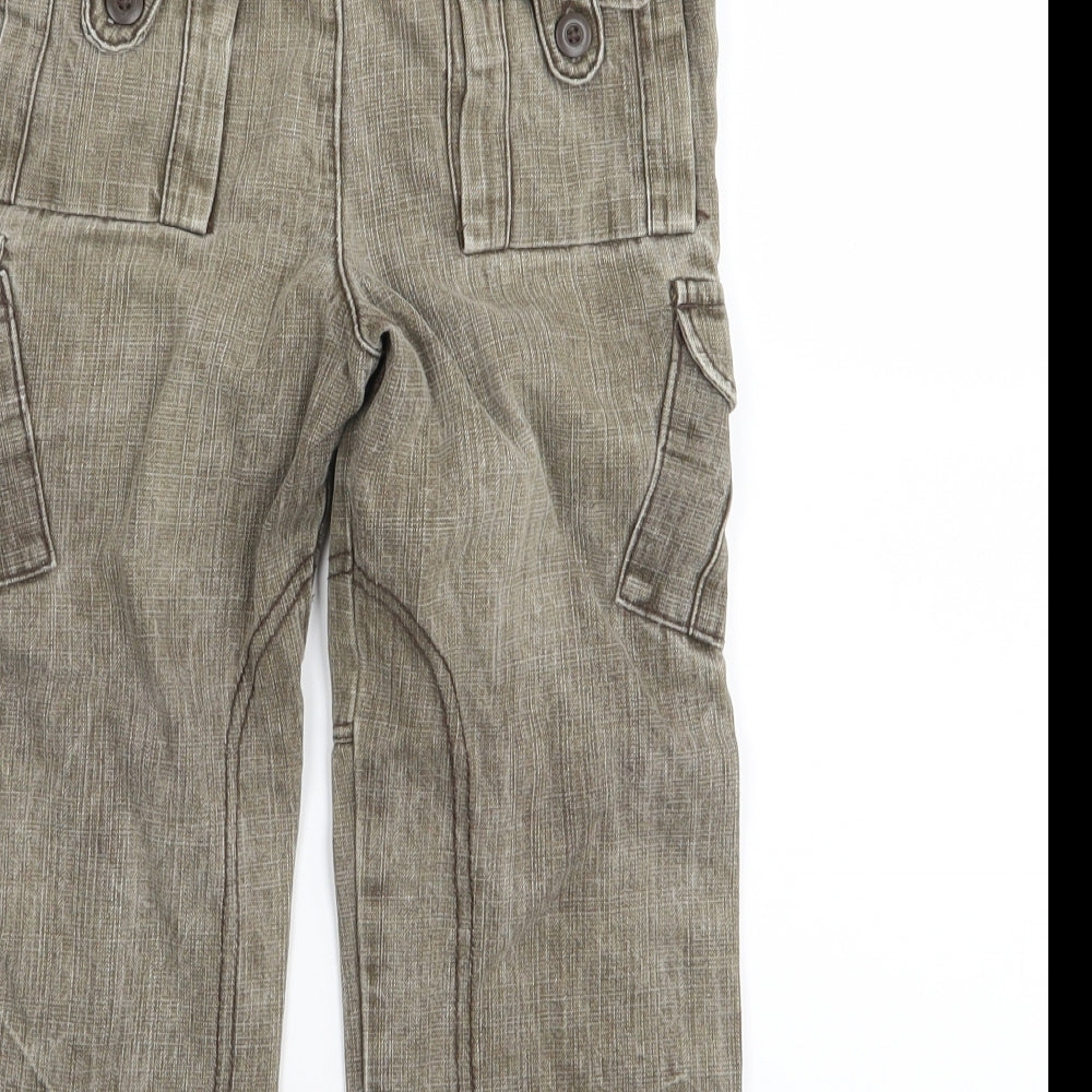 Asda George Boys Beige Straight Jeans Size 2-3 Years