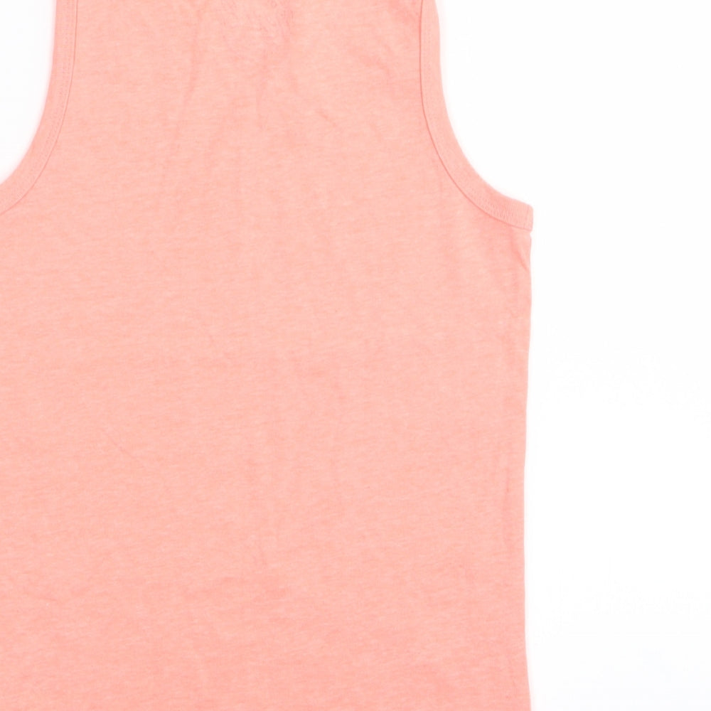 NEXT Girls Pink Basic Tank Size 8 Years