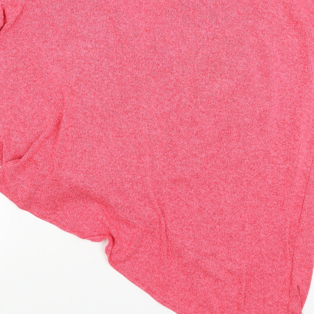 River Island Womens Pink Basic T-Shirt Size 6