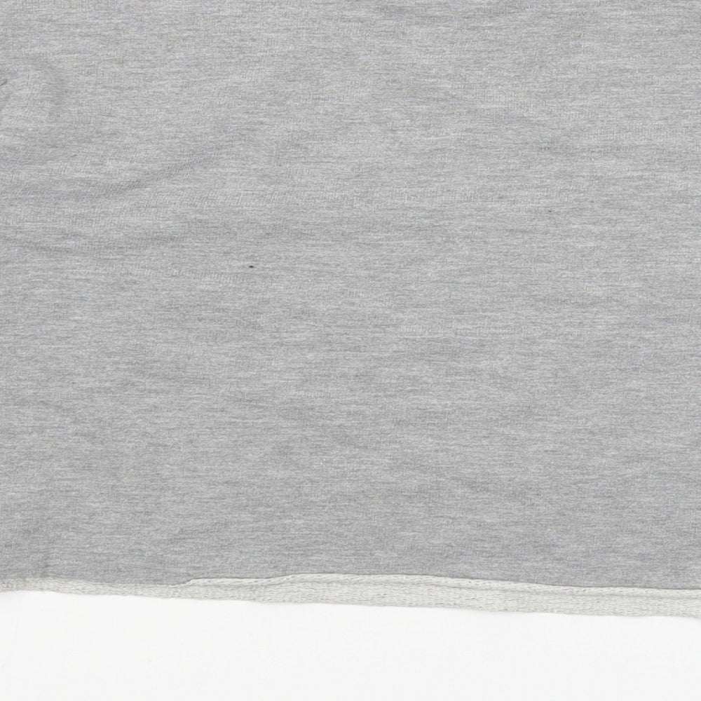 Miss Selfridge Womens Grey Pullover Sweatshirt Size 12