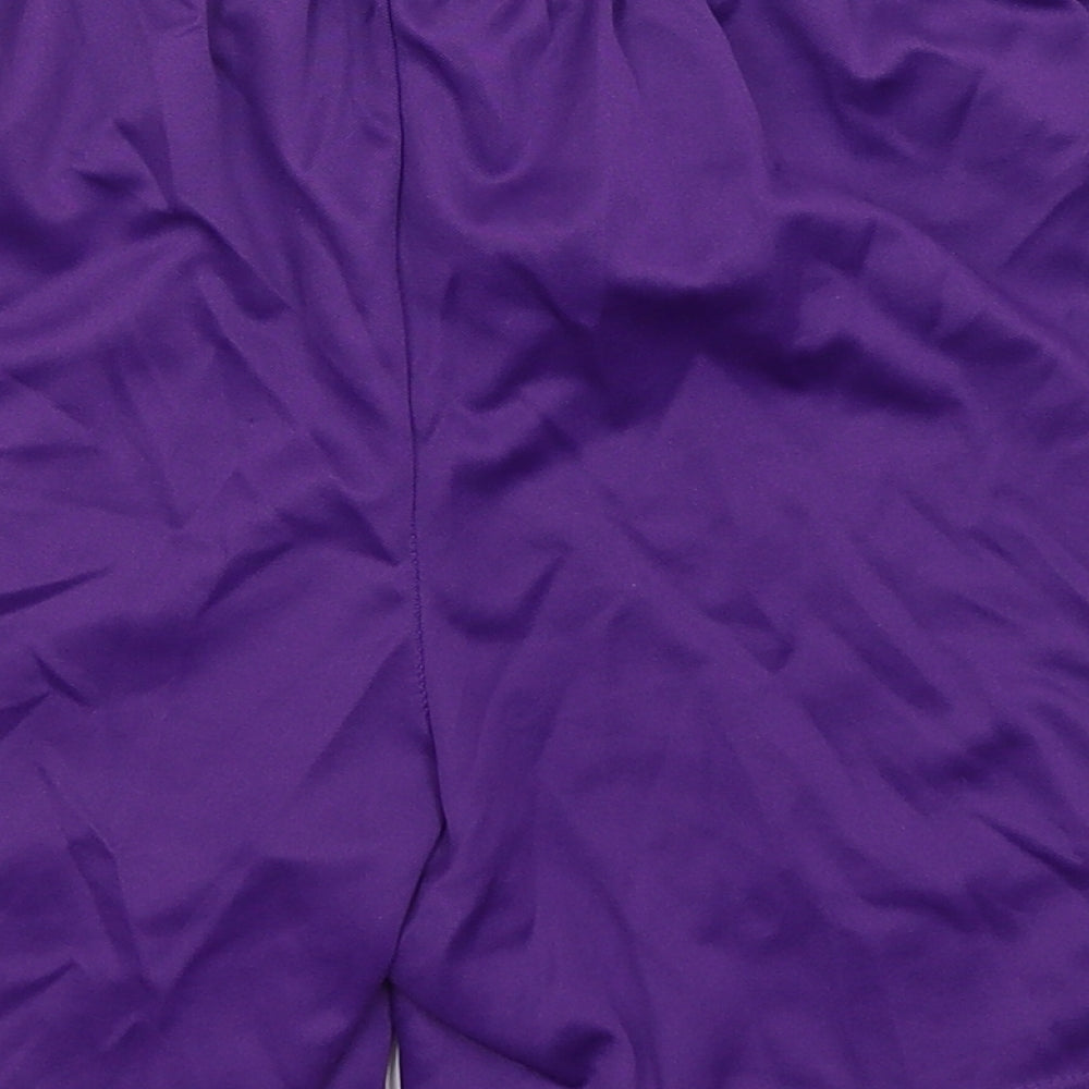 Errea Mens Purple Athletic Shorts Size XS