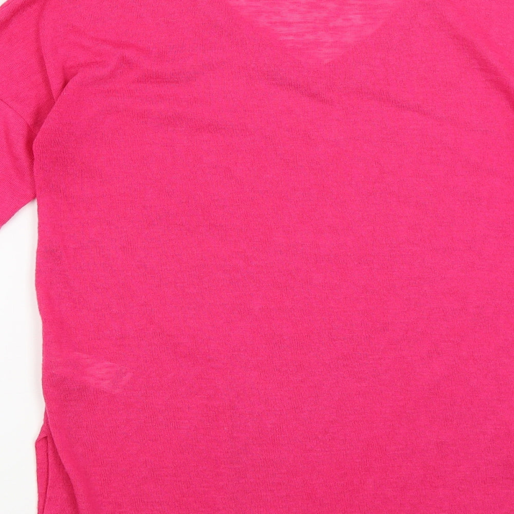 F&F Womens Pink Basic T-Shirt Size 6
