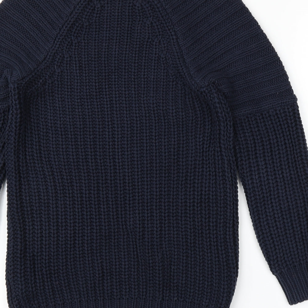 Marks & Spencer Womens Blue Pullover Jumper Size 8