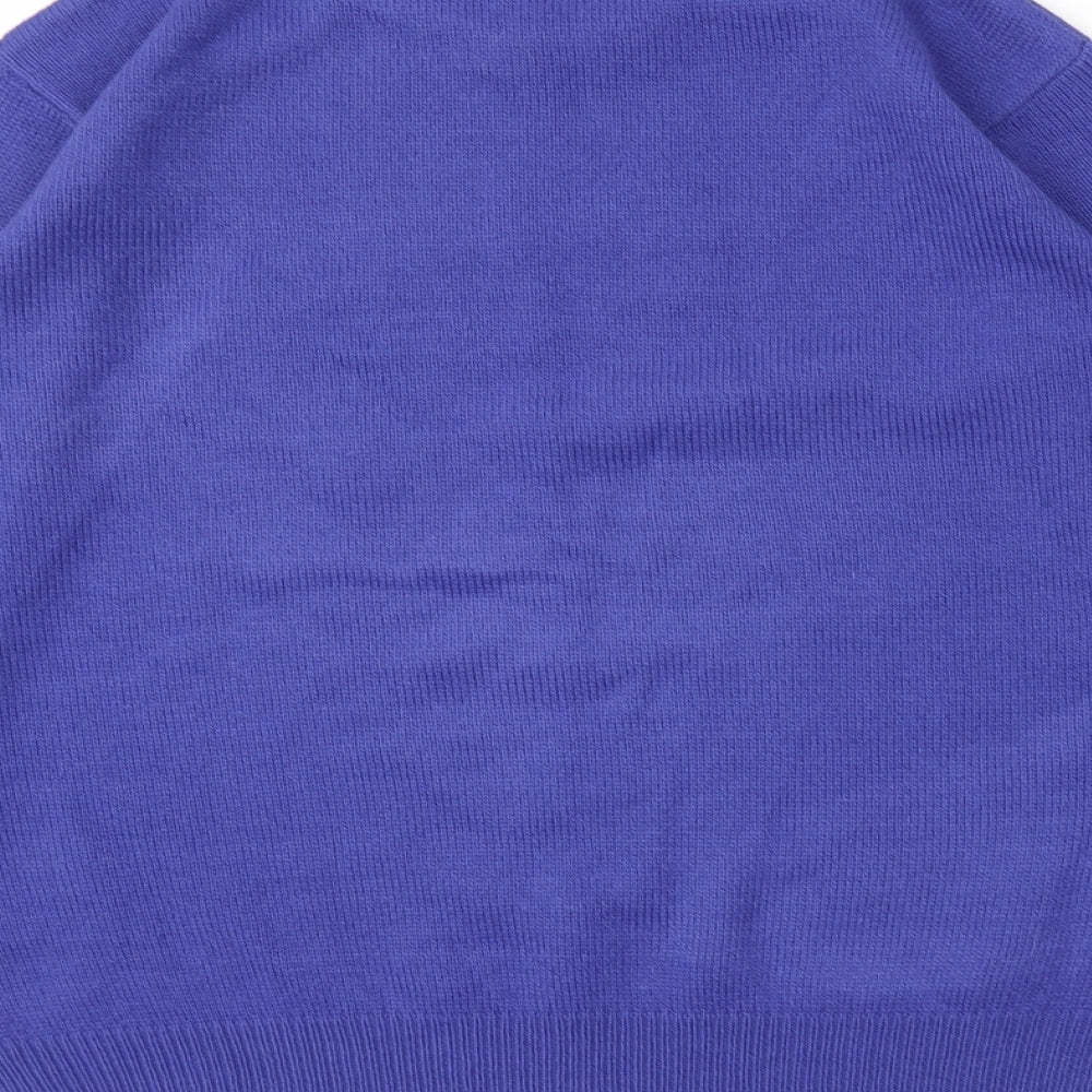 Damart Womens Purple Pullover Jumper Size 14