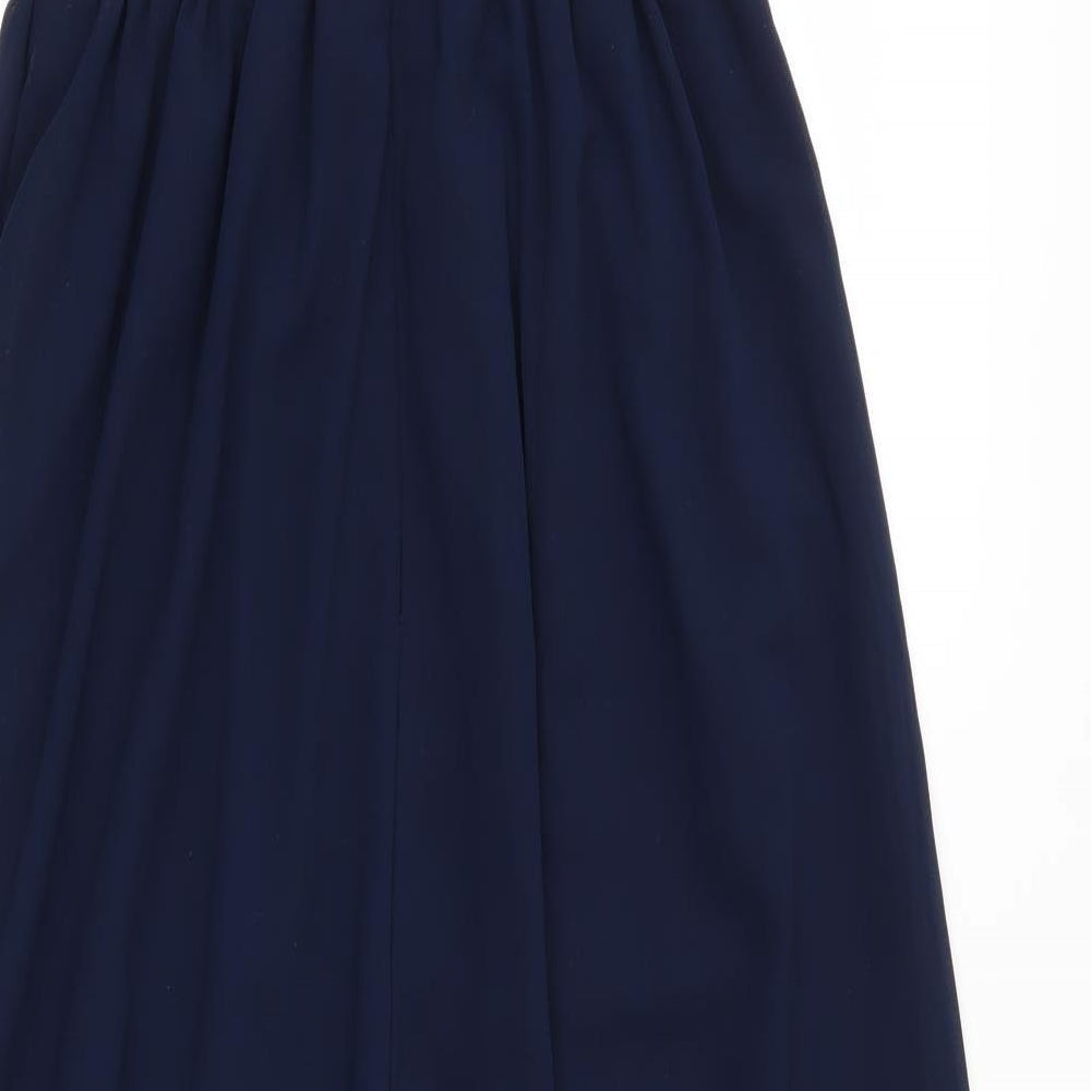 Club L Womens Blue Fit & Flare Size 6