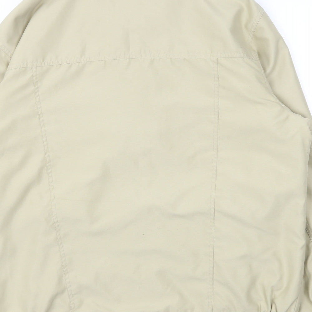 Brook Taverner Mens Beige Jacket Coat Size S