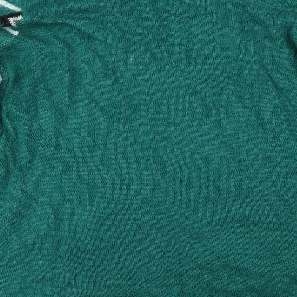 No Boundaries Womens Green Pullover Jumper Size XL