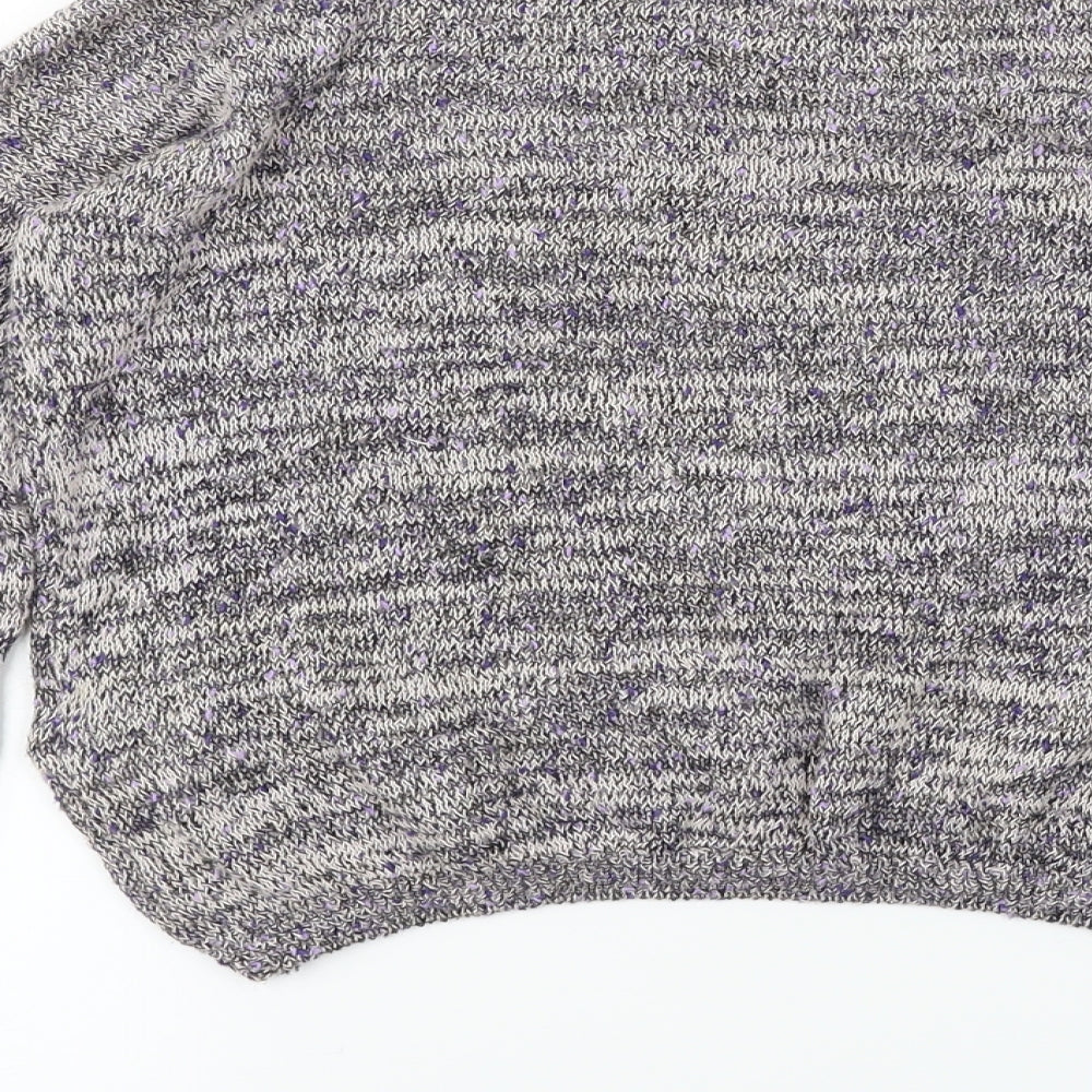 H&M Womens Purple Pullover Jumper Size 8