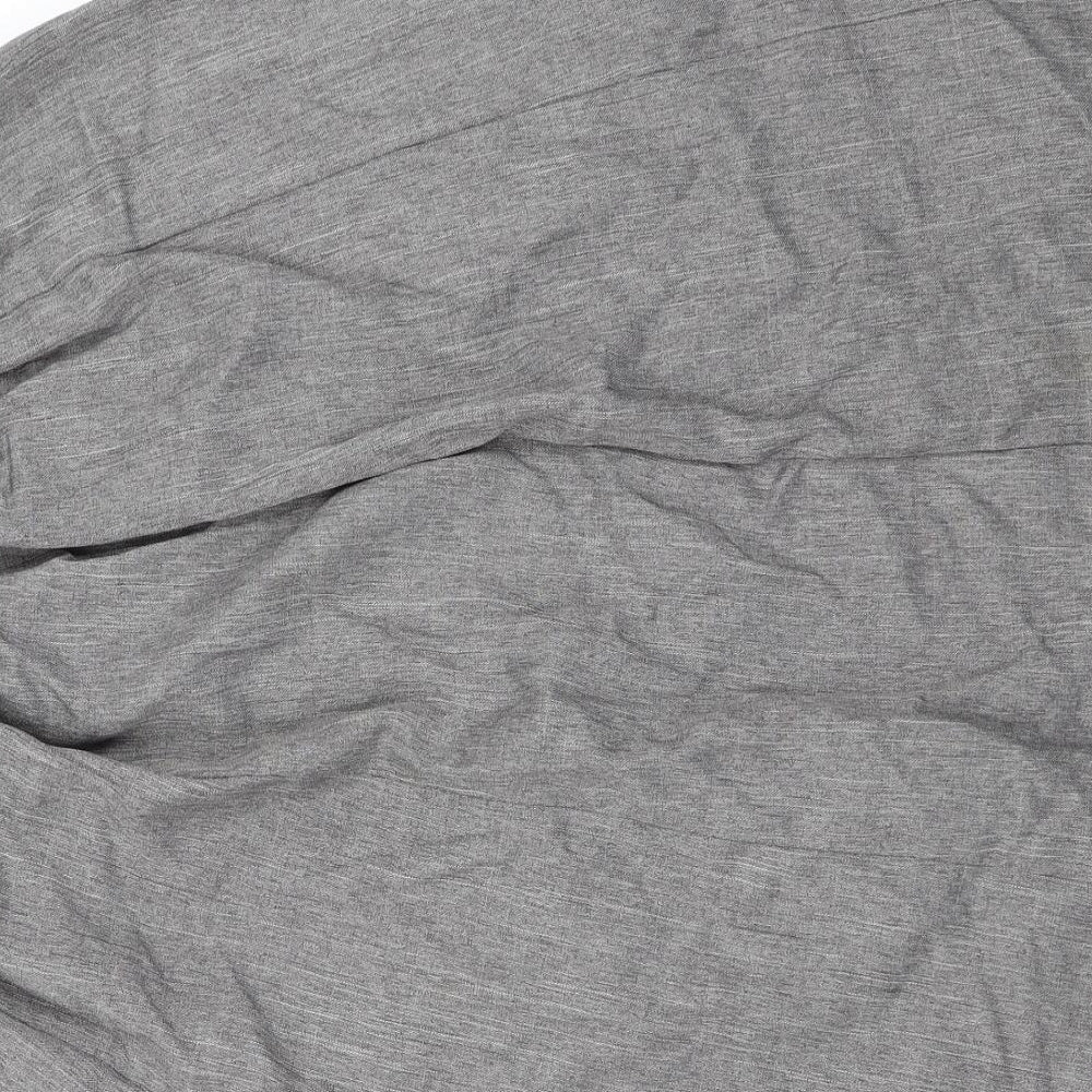 Preworn Womens Grey Flare Skirt Size 12