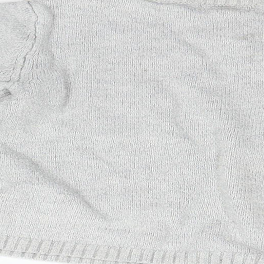 H&M Girls Grey Pullover Jumper Size 6-7 Years