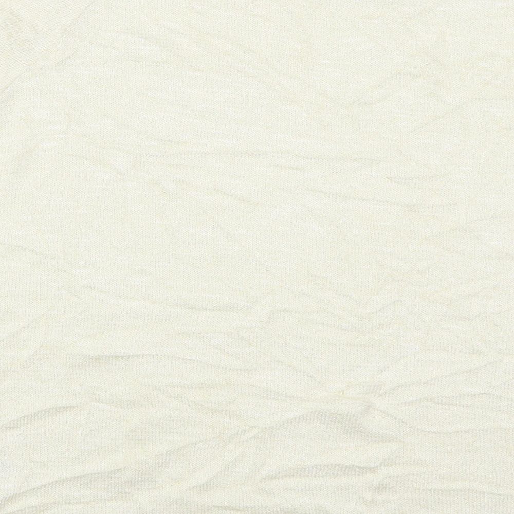Avon Womens Beige Basic T-Shirt Size 14