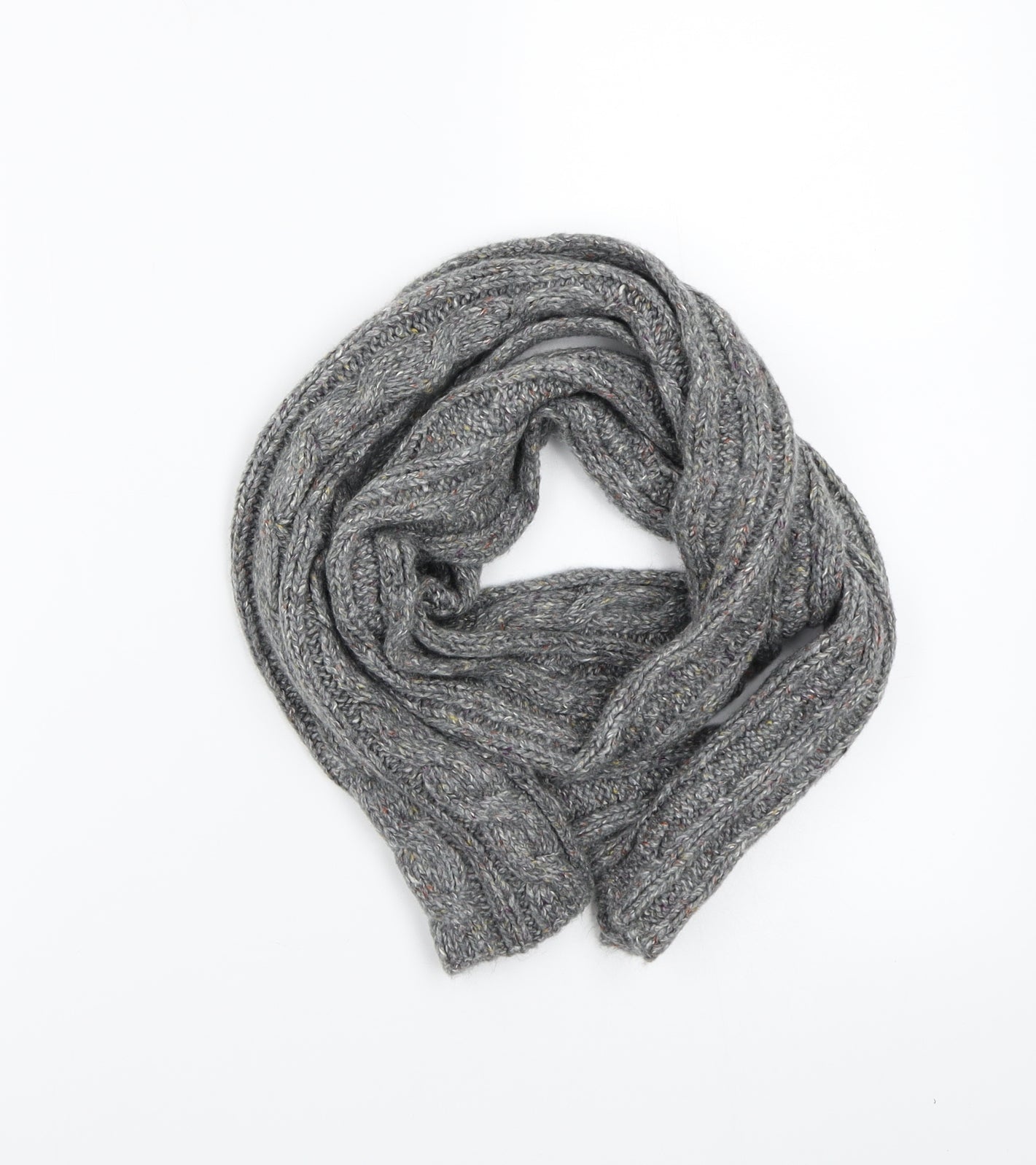 Preworn Womens Grey Scarf