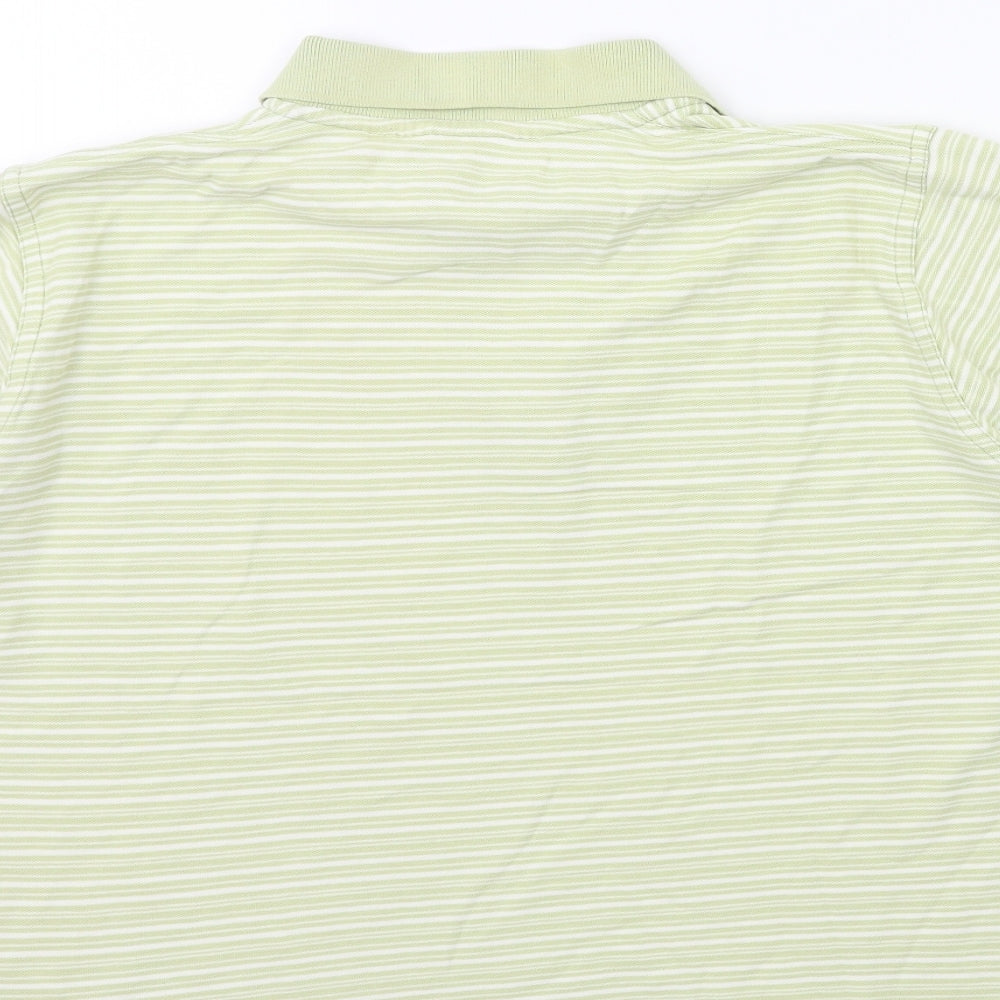 EWM Womens Grey Striped Basic T-Shirt Size M