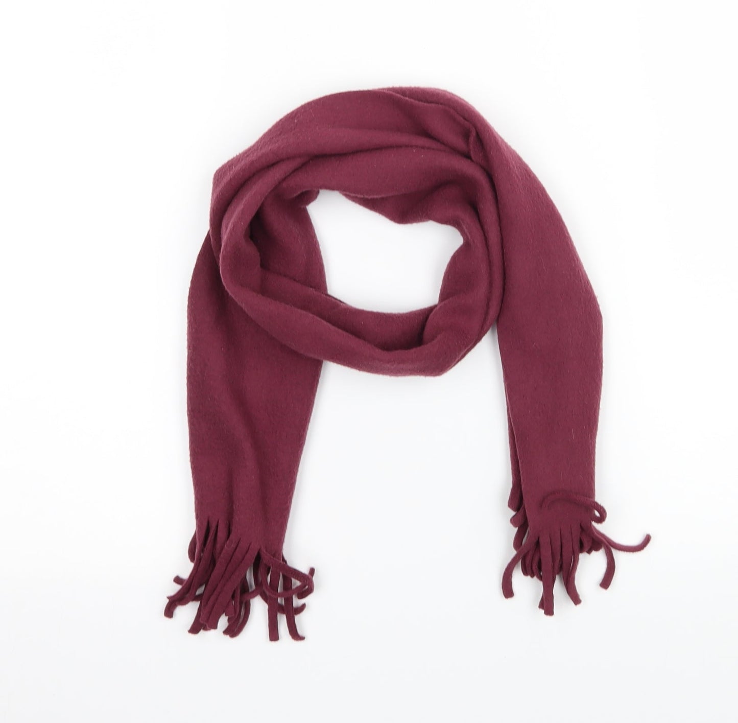 Preworn Womens Purple Fleece Scarf