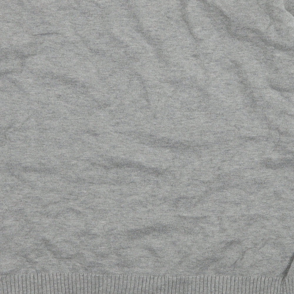 CKS Boys Grey Knit Pullover Jumper Size 12 Years