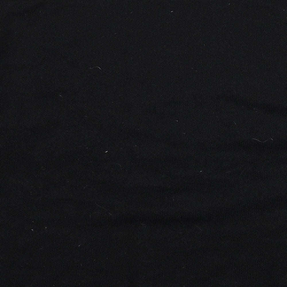 H&M Womens Black Knit Pullover Jumper Size M
