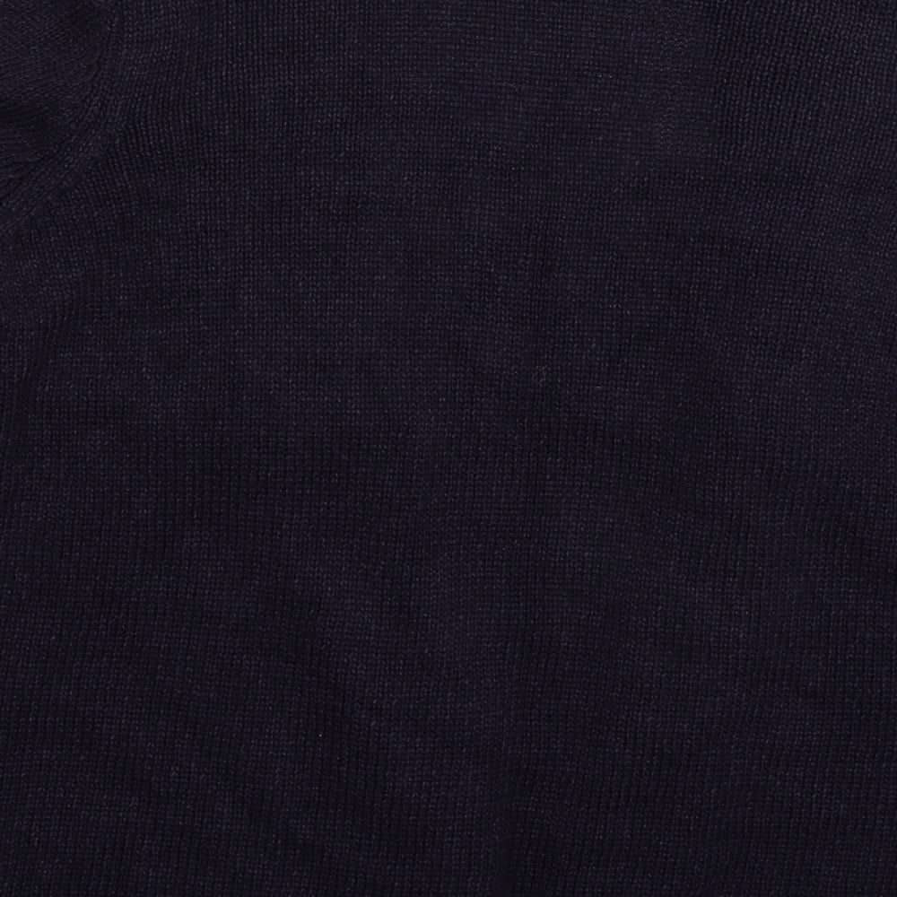 Per Una Womens Purple Knit Pullover Jumper Size 14