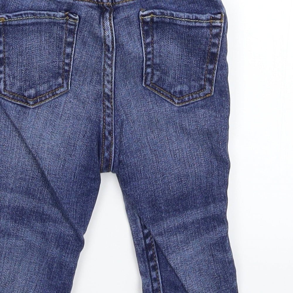 H&M Baby Blue Denim Capri Jeans Size 3-6 Months