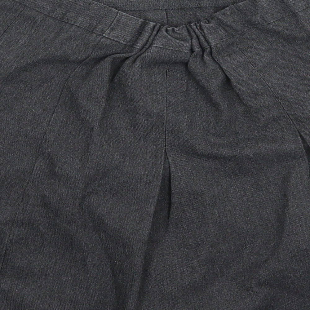 Matalan Girls Grey Pleated Skirt Size 10 Years