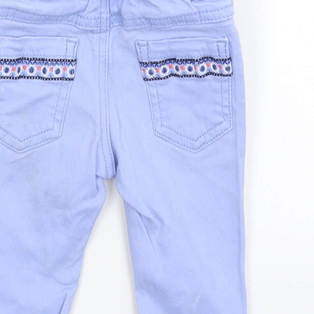 Marks and Spencer Baby Blue Denim Capri Jeans Size 3-6 Months