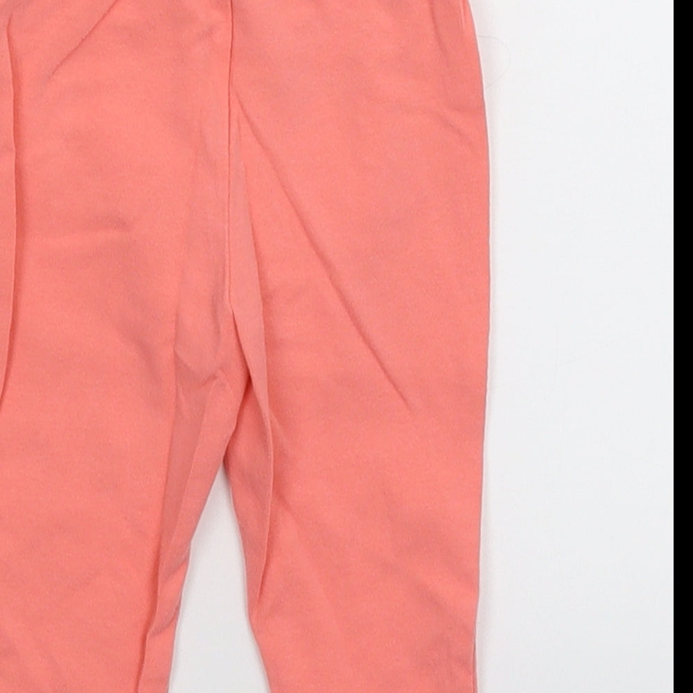 George Girls Pink Capri Trousers Size 3-6 Months