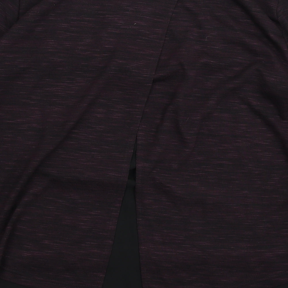 VERO MODA Womens Brown Knit Pullover Jumper Size M