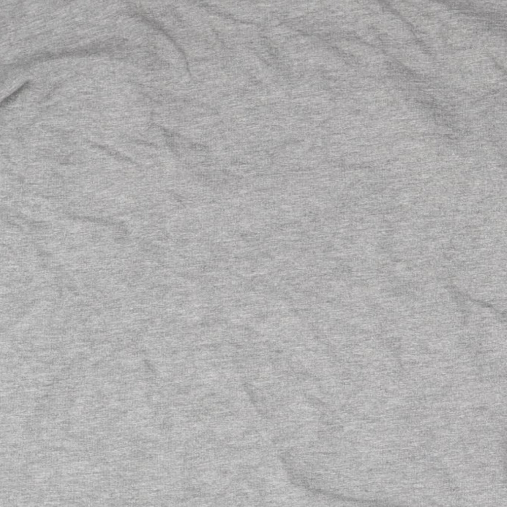 Preworn Womens Grey Jacquard Pullover Sweatshirt Size M