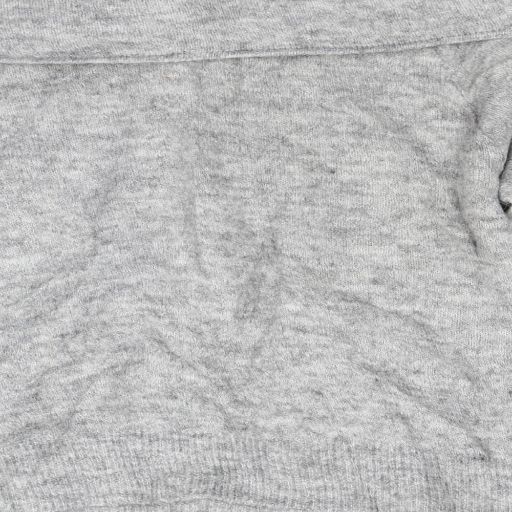 Divided Womens Grey Pullover Jumper Size M