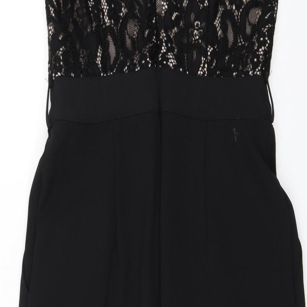 Spotlight Womens Black Trousers One-Piece Size 10