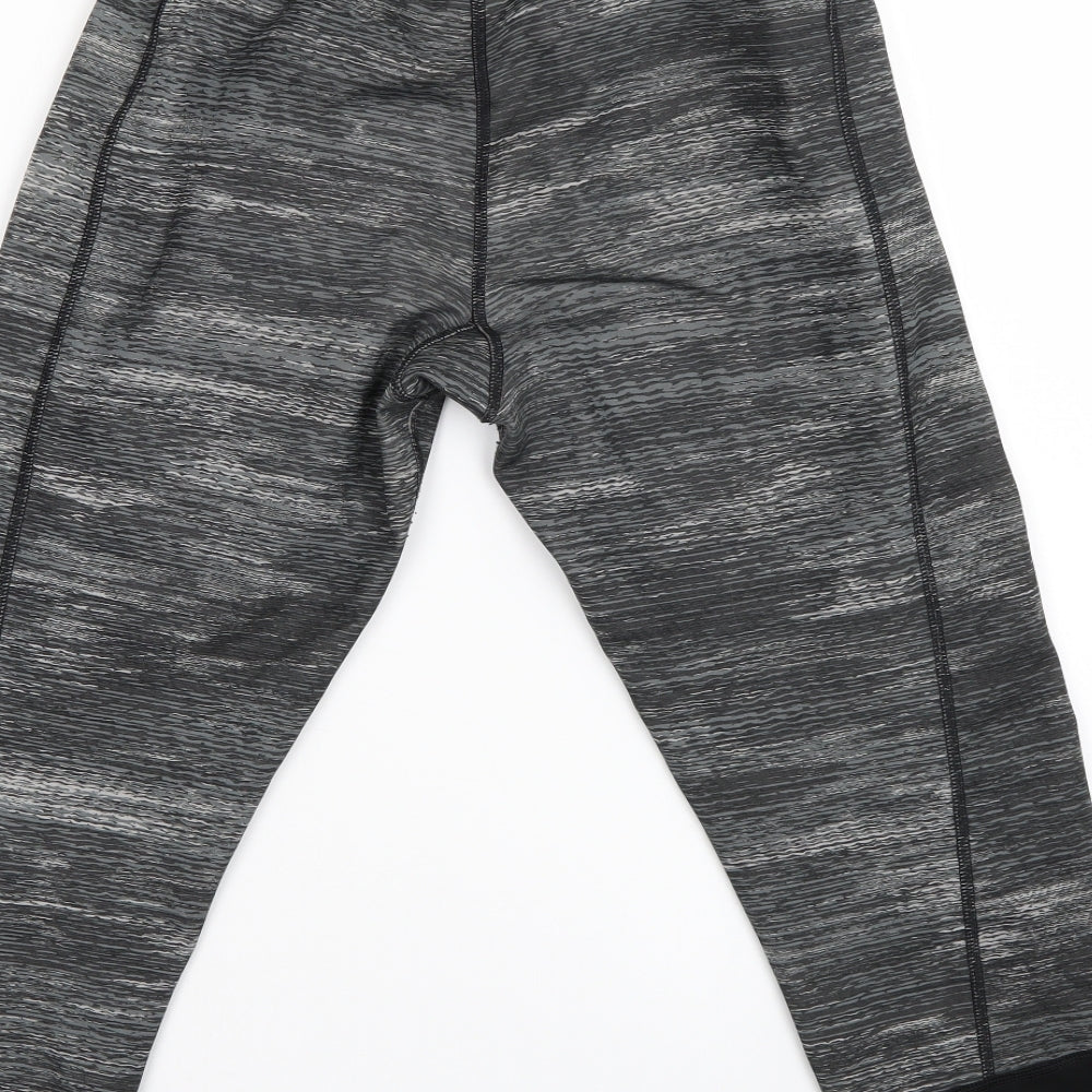 Preworn Womens Grey Cropped Leggings L20 in