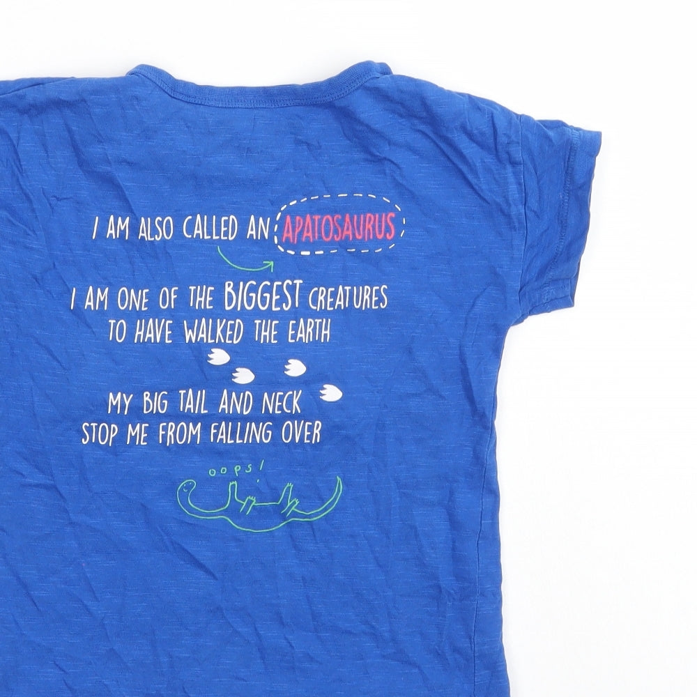 NEXT Boys Blue Basic T-Shirt Size 2-3 Years