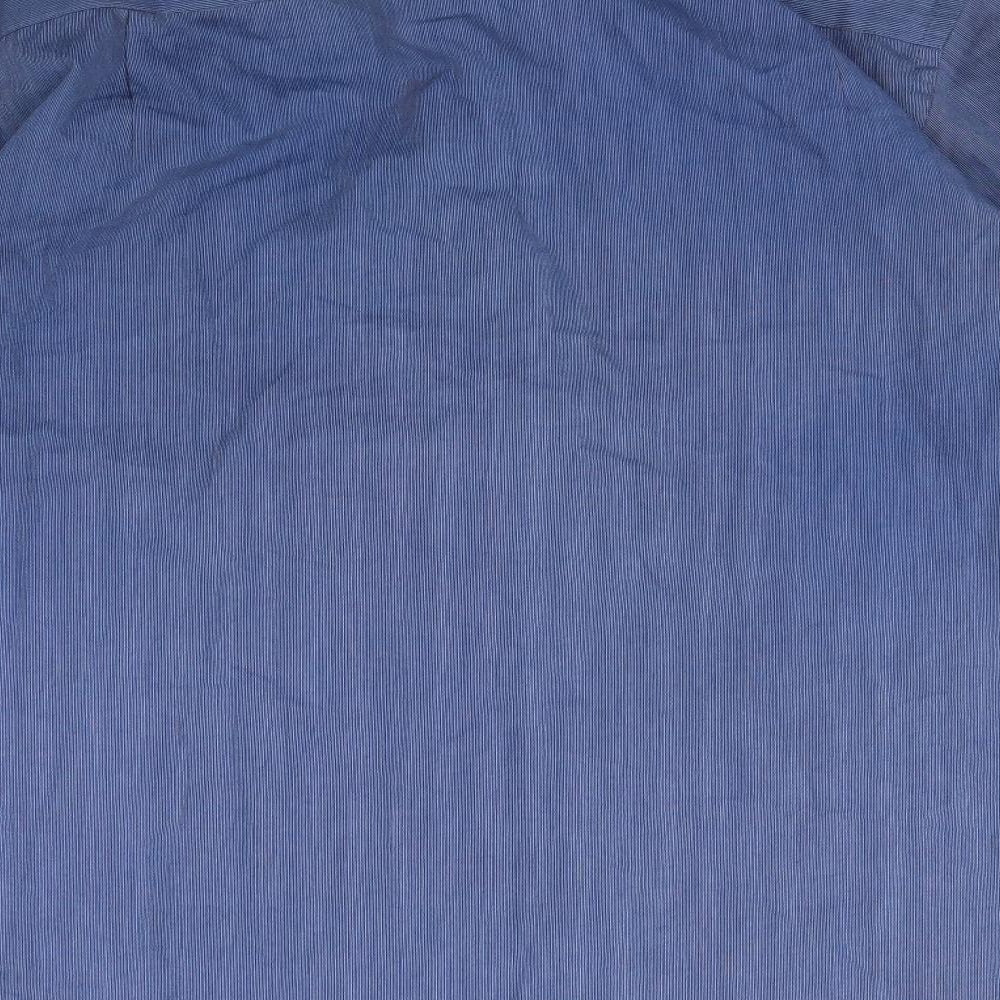 F&F Mens Blue Button-Up Size 15.5